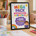 Mega Pack De Actividades Infantiles:+200 actividades para aprender jugando